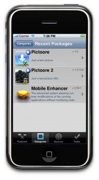 Native iPhone App - Installer App - Packages