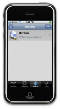 Native iPhone App - Installer App - Sources
