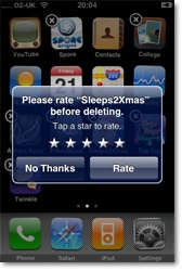 iPhone App ratings