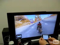 TV version of iPhone game Moto Chaser