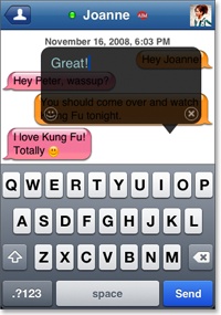 Awesome Instant messaging iPhone app - BeejiveIM