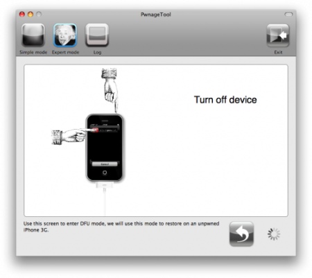Jailbreak iPhone 3G using PwnageTool