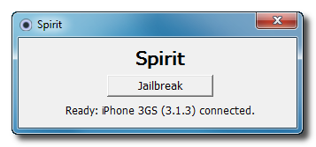 Spirit jailbreak for windows users