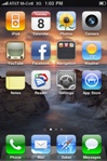 iPhone 3g Custom Homescreen