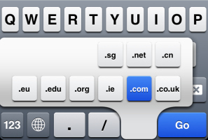 iPhone keyboard tricks