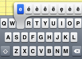 iPhone keyboard tricks