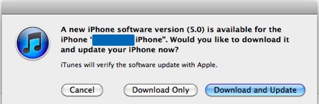iOS 5 Update
