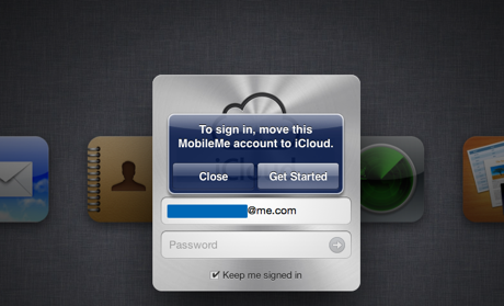 MobileMe to iCloud