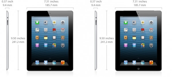 Complete iPad Tech Specs