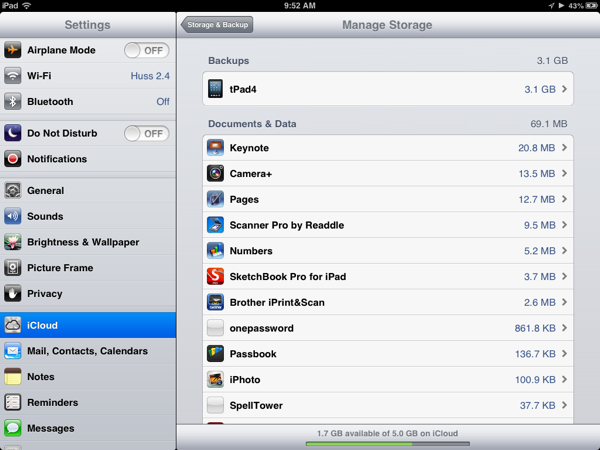 How To: Managing iCloud Storage—Not Just the Backups! - iPhone Hacks ...