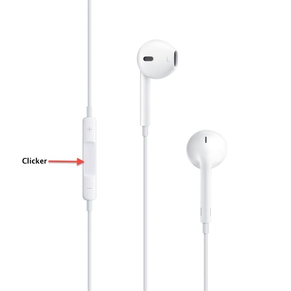 Lightning EarPods - Middle button