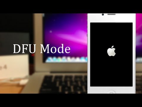 Video thumbnail for youtube video How to enter DFU mode and what is it?