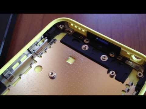 Video thumbnail for youtube video New High-quality video of yellow iPhone 5C rear shell