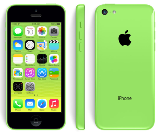 iphone 5C-green