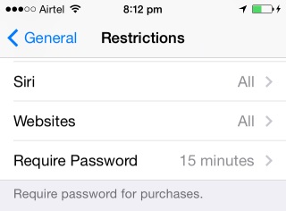 Set your device to request a password for every IAP