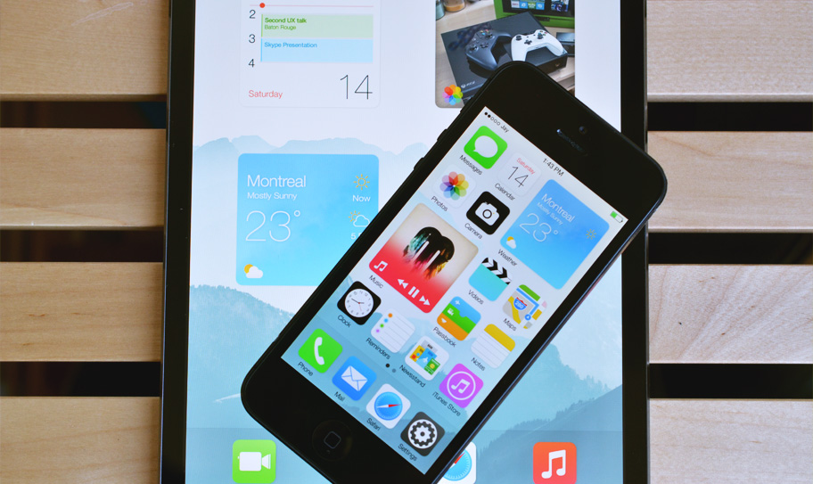 iOS 8 'Block' Home screen concept