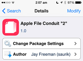 AFC2 - Apple File Conduit "2"
