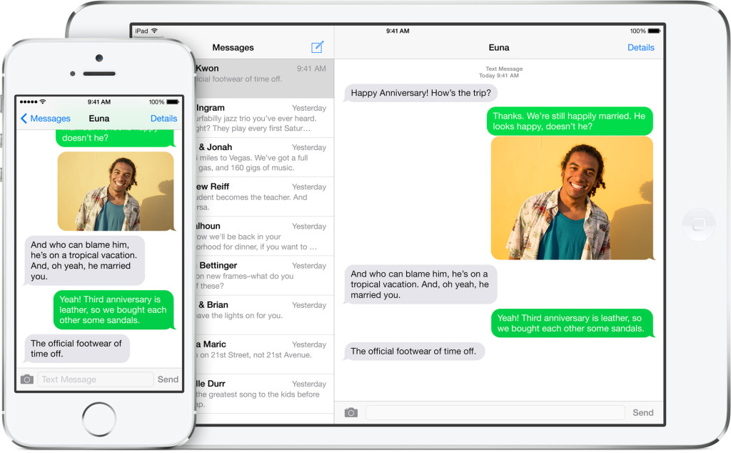 messages ios 8 os x yosemite