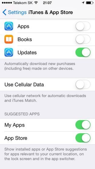 iOS 8 beta 4 - Suggested apps