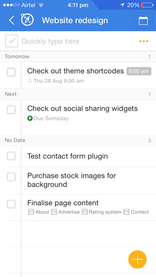 Awesome Note is a powerful note-taking app but can handle to-dos with a little setting up