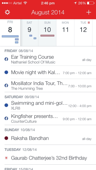 Fantastical 2's simple interface is easy to get around