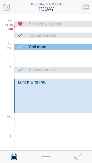 Timeful is a great time management app, but hardcore calendar users may not find a home here