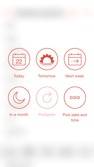 Use the Quick Menu to schedule tasks in Todoist