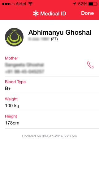 Create a Medical ID in Health to display from the lock screen quickly