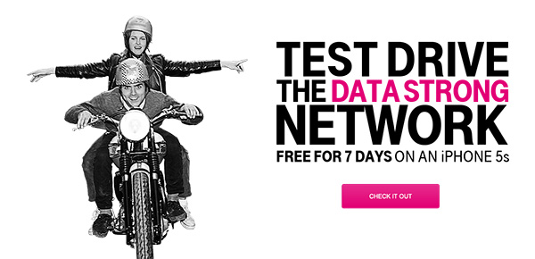 T-mobile Test Drive