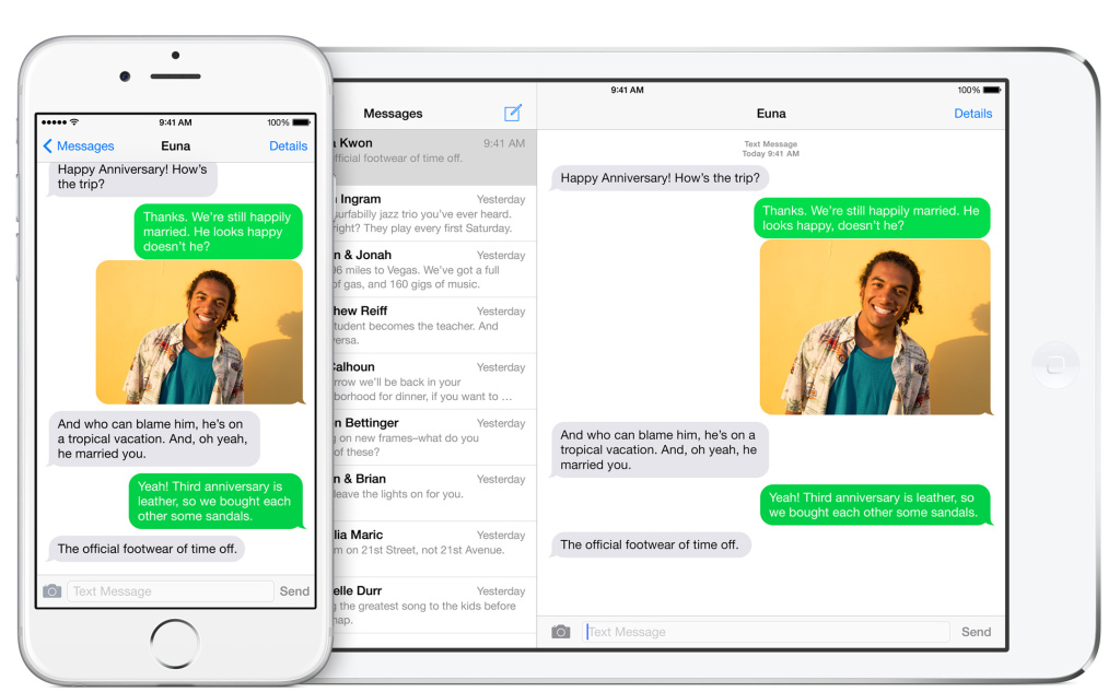 ios 8 messages