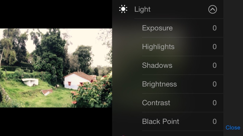 iOS 8 Photo Editing features - Smart adjustments