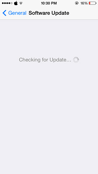 Jailbroken iPhone - Checking for Updates