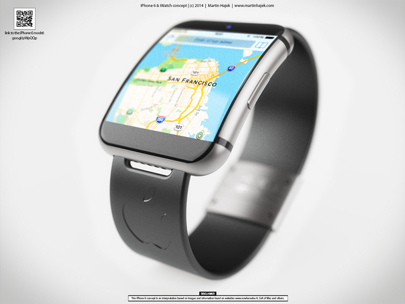 iPhone 6 inspired iWatch concept - 6