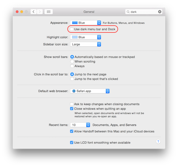 How to enable Dark Mode on your Mac with OS X Yosemite - iPhone Hacks ...