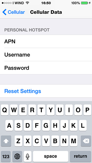 iOS 8 problems - missing Personal Hotspot