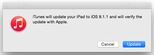 Update iOS 8.1.1
