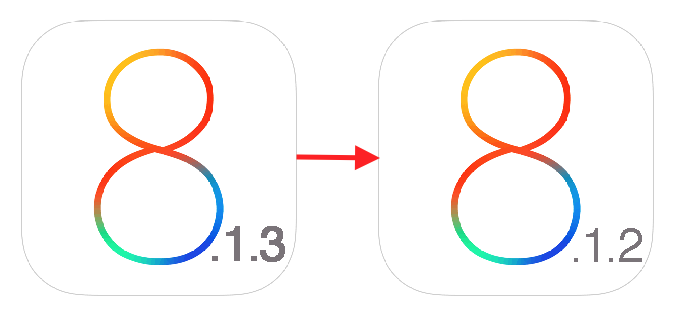 Downgrade iOS 8.1.3 to iOS 8.1.2