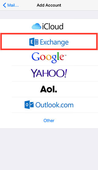 Setup Gmail on iPhone and iPad - Microsoft Exchange - Push