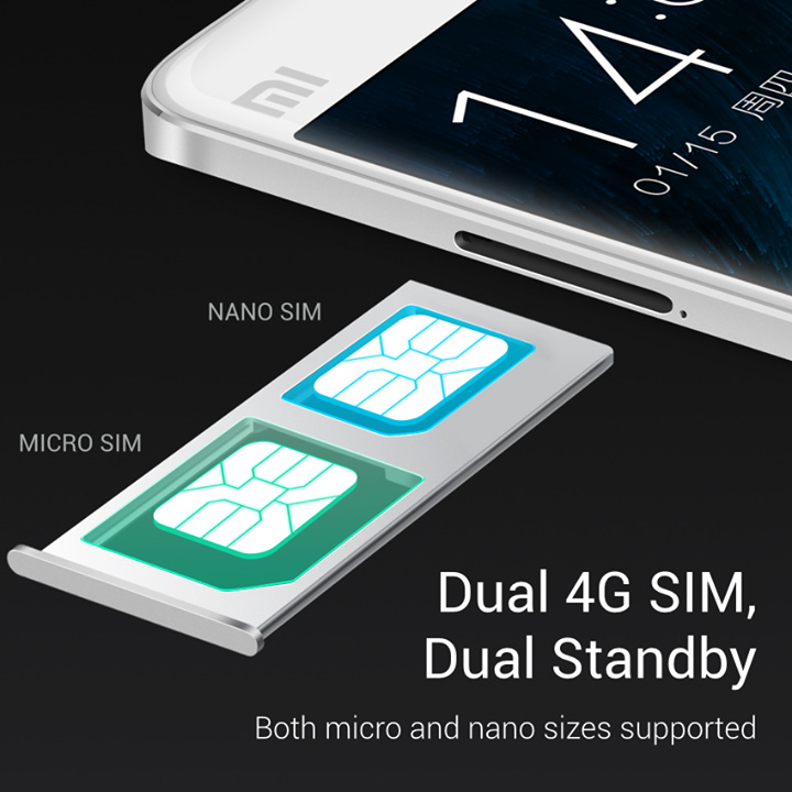 Xiaomi Mi Note - dual SIM