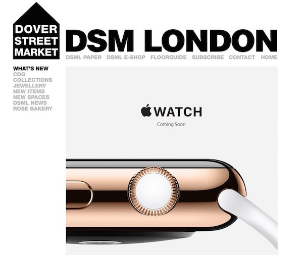 image Apple Watch Edition DSM London ad