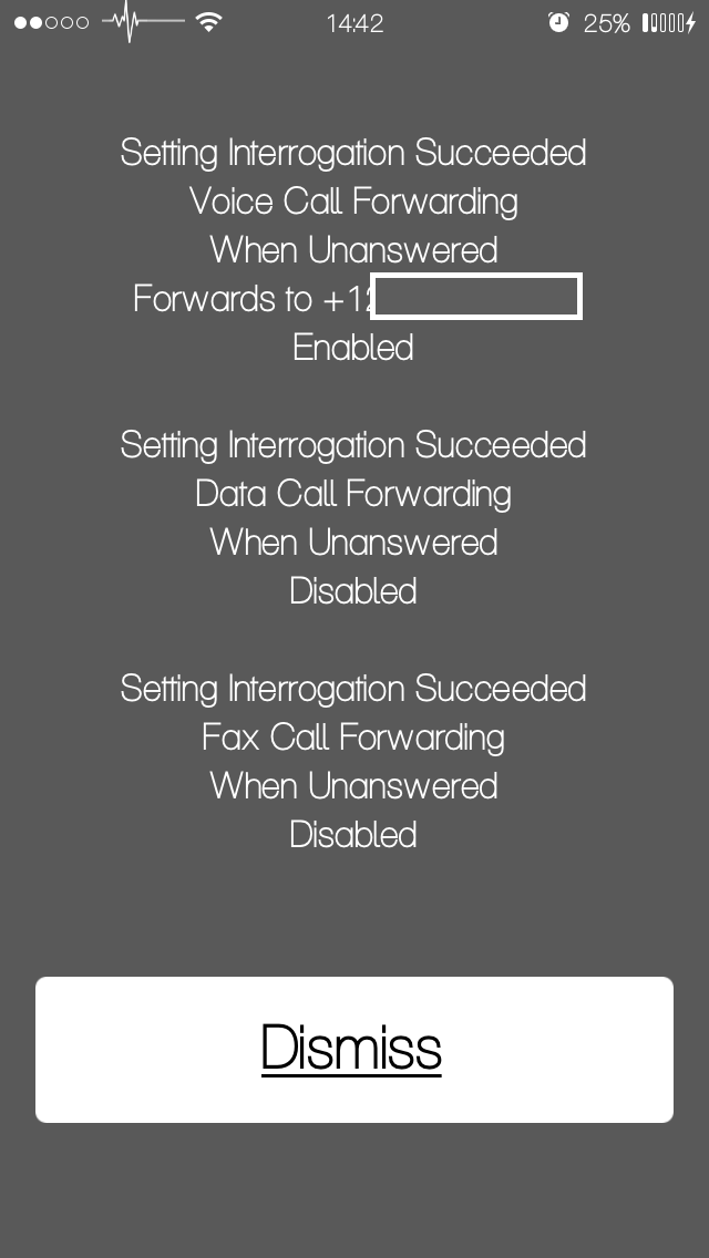 Call Forwarding - iPhone
