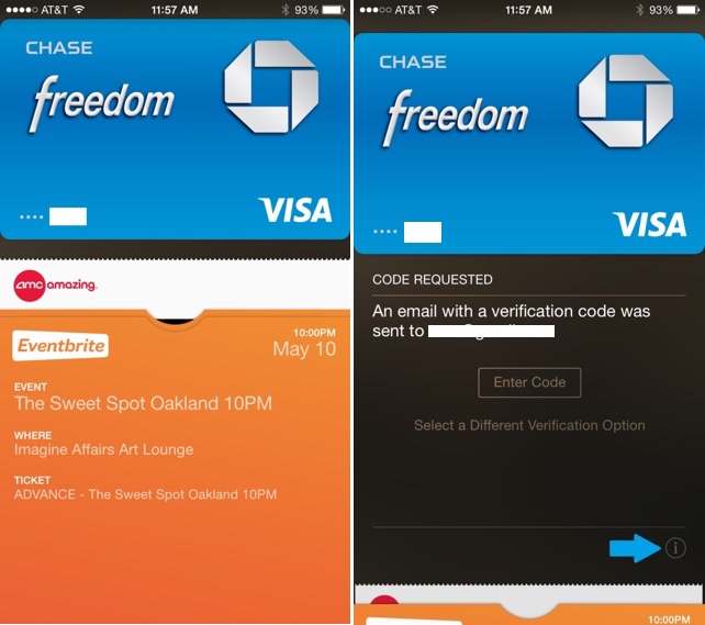 Apple Pay - Remove card - Passbook
