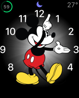 Apple watch face - battery indicator