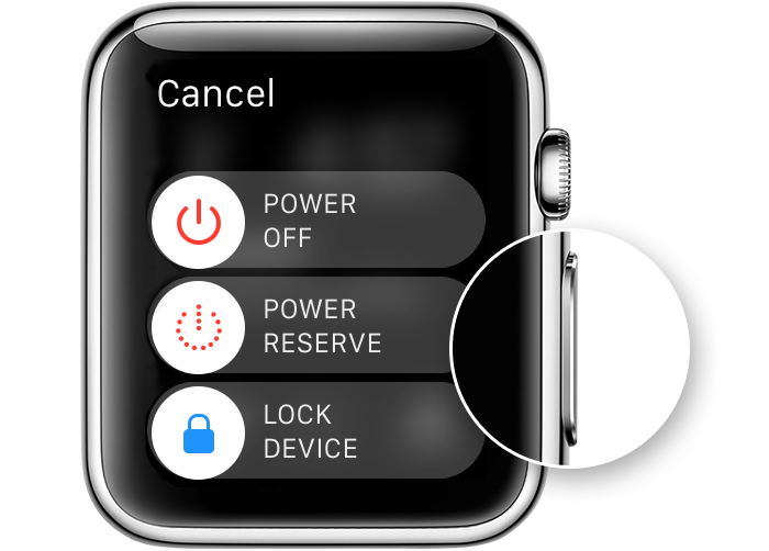 Apple Watch - Power Off