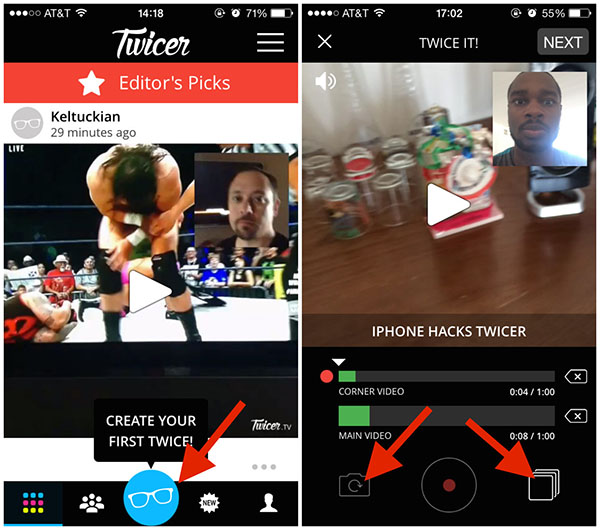 How to record reaction videos with front and rear Camera iPhone Hacks
