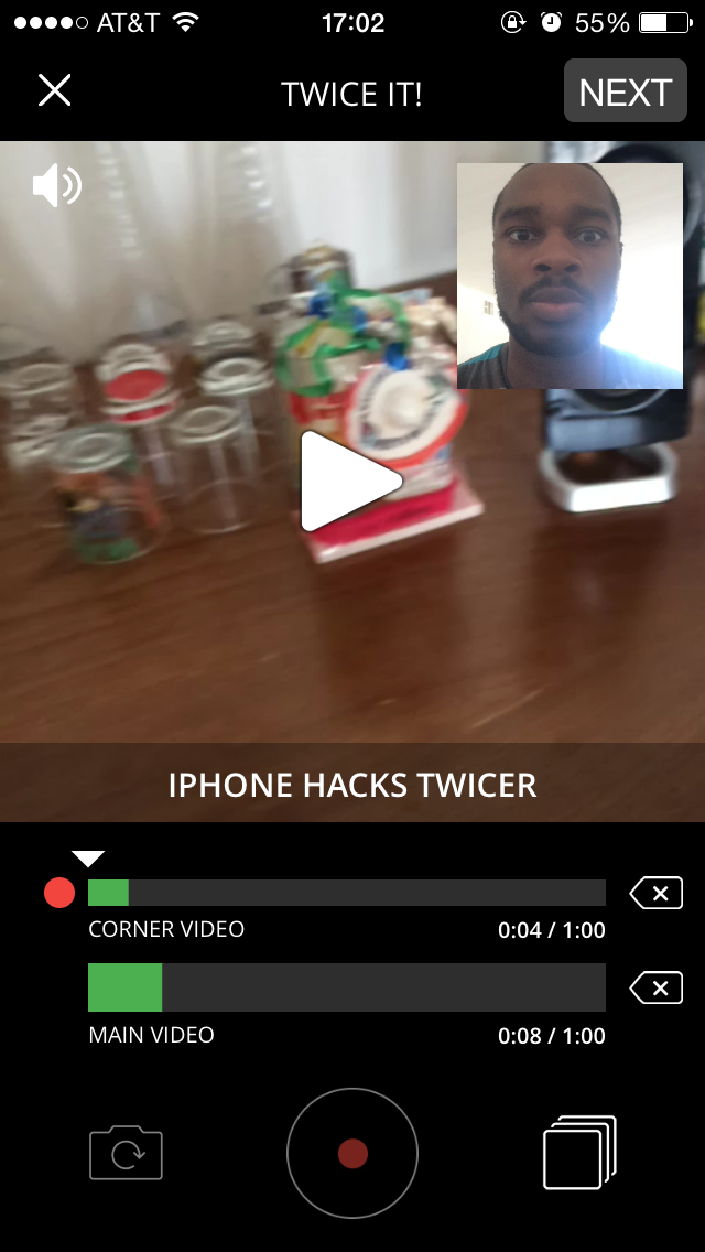 How to record reaction videos with front and rear Camera iPhone Hacks