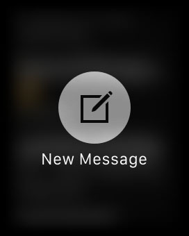 Apple Watch - Force Touch - New Message