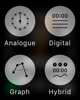 Apple Watch - Force Touch - StopWatch app