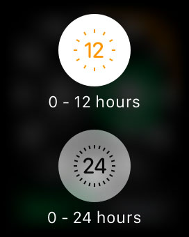 Apple Watch - Force Touch - Timer app