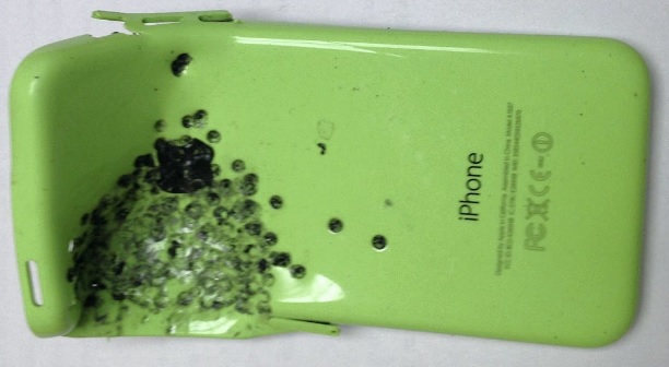 iPhone 5c shotgun